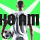 A generic picture of an unknown footballer