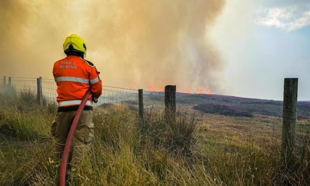 Disposable BBQ linked to fire at North Yorkshire reservoir