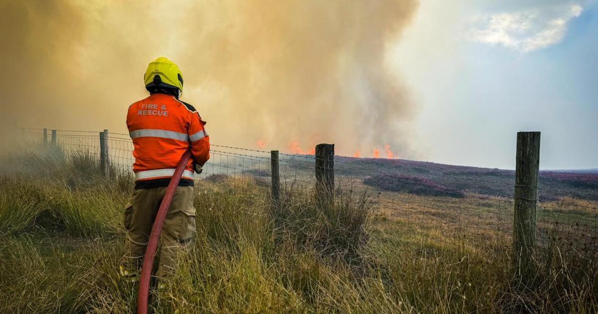 Disposable BBQ linked to fire at North Yorkshire reservoir