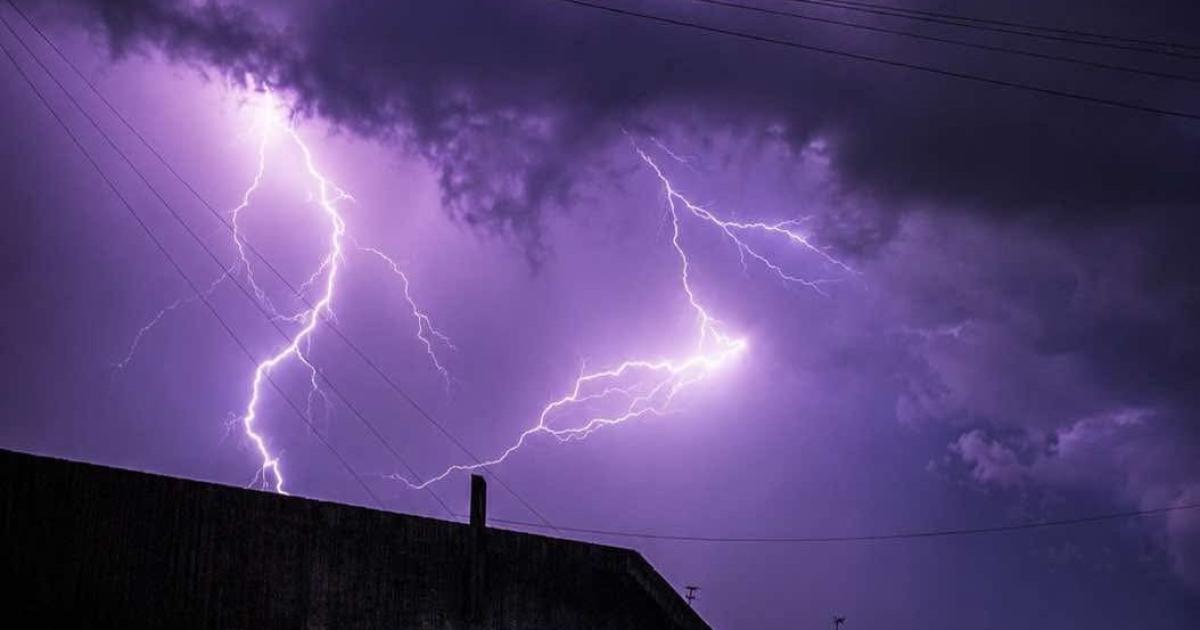Met Office yellow thunderstorm warning in North Yorkshire