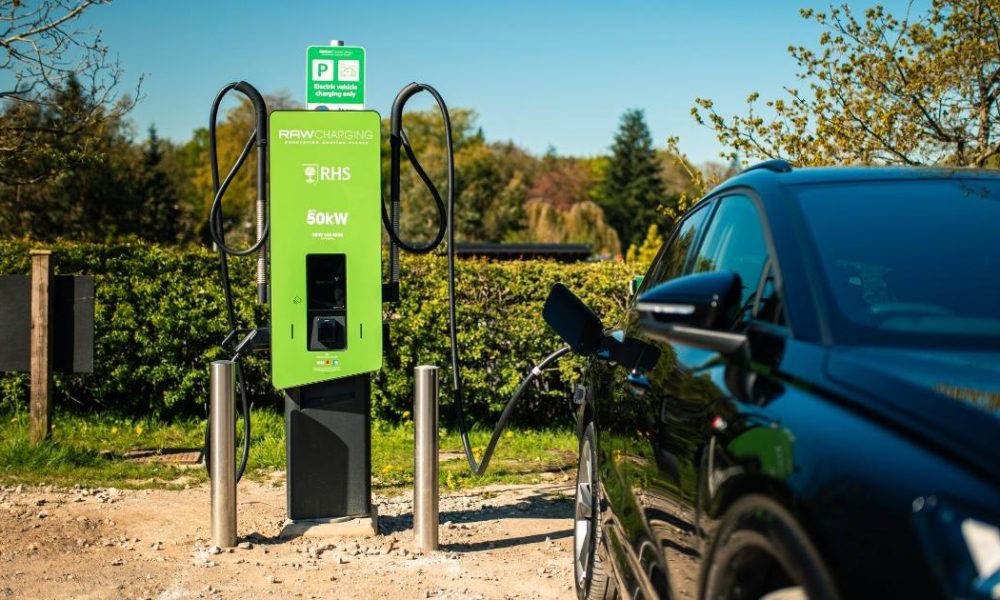 RHS Garden Harlow Carr unveils new electric vehicle chargers