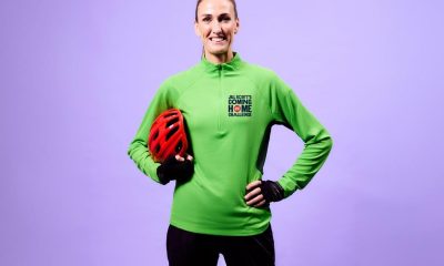 Lioness Jill Scott cycle and run 388-miles for Sport Relief