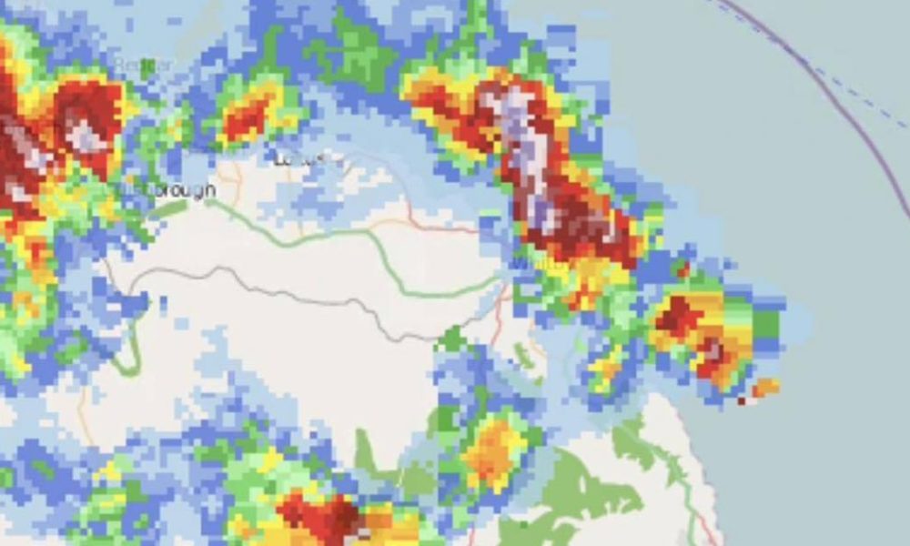Storm brings flash flooding to coastal areas of Yorkshire