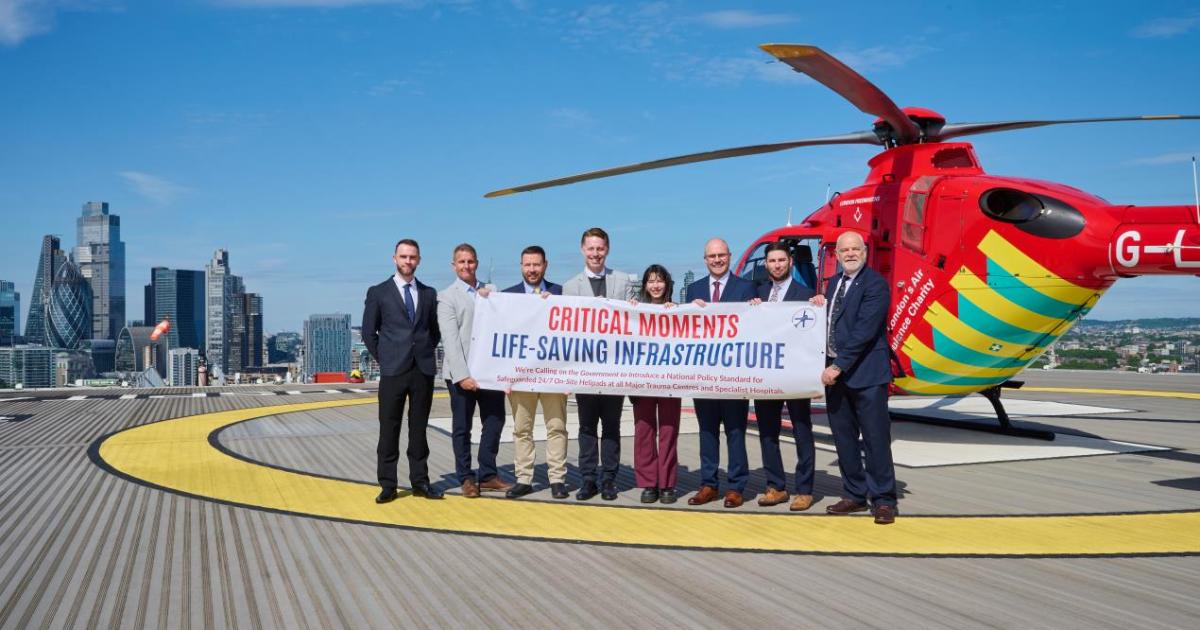 North West Air Ambulance backs hospital helipad campaign