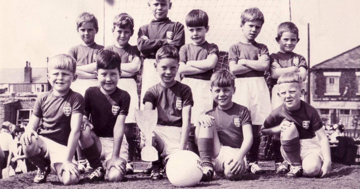 Blackrod Carnival 1966 picture of World Cup celebration