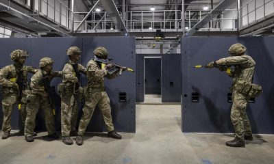 Bomb disposal experts train for urban warfare at Catterick