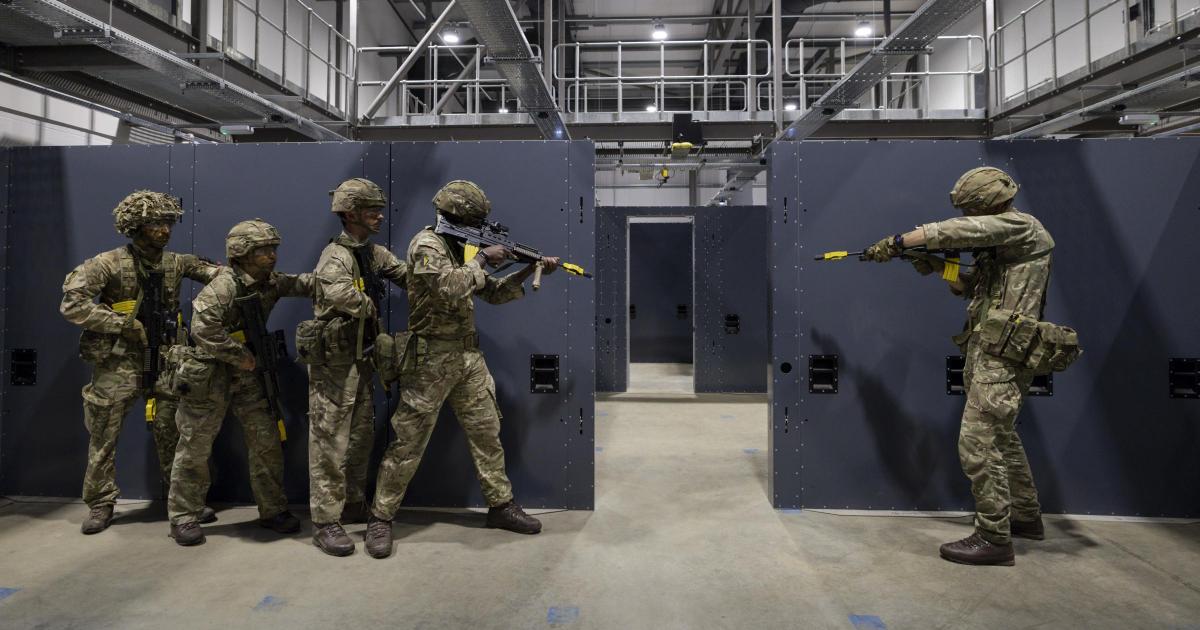 Bomb disposal experts train for urban warfare at Catterick