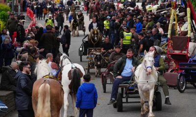 Pictures as crowds arrive for Appleby Horse Fair 2026