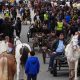 Pictures as crowds arrive for Appleby Horse Fair 2026