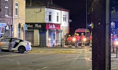 2 injured after car crashes into house on Bag Lane, Atherton