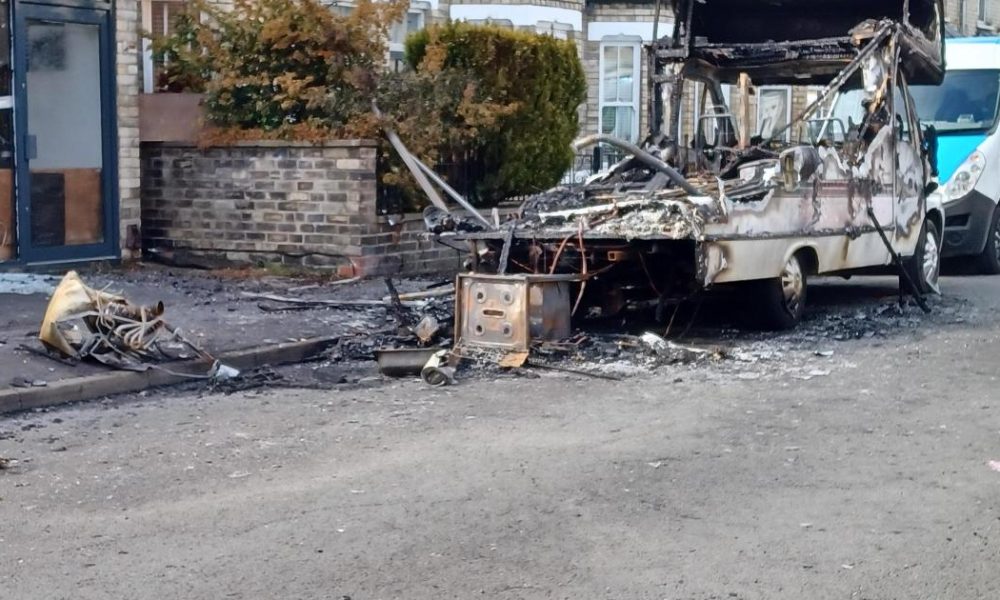 York - man arrested after campervan explodes in Acomb street