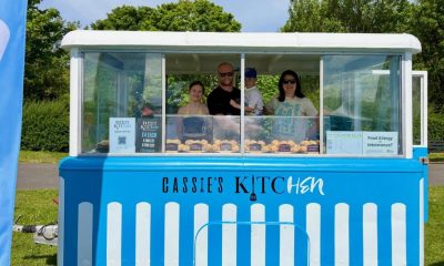 Bishop Auckland ice cream cart transformed into Scotch egg stall