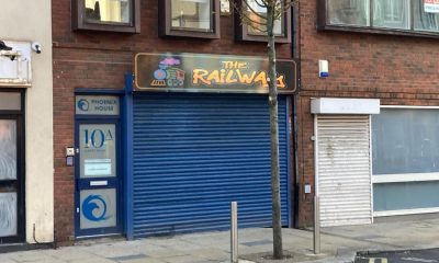 Railway bar on Albert Road, Middlesbrough closes doors