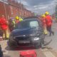 Four-vehicle involved in crash at Farnworth junction
