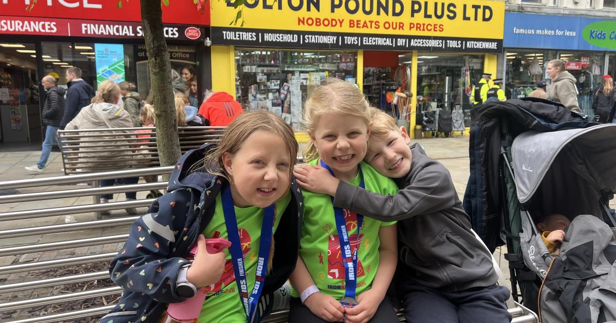 Young athletes shine as IRONKIDS returns to Bolton