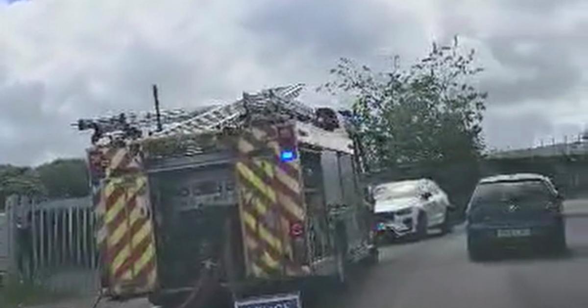 Car battery fire prompts day-long response on Smethurst Lane Bolton