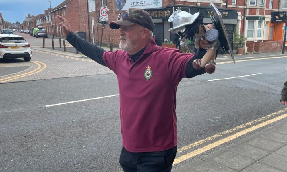 County Durham veteran raises funds with 100-mile walk challenge