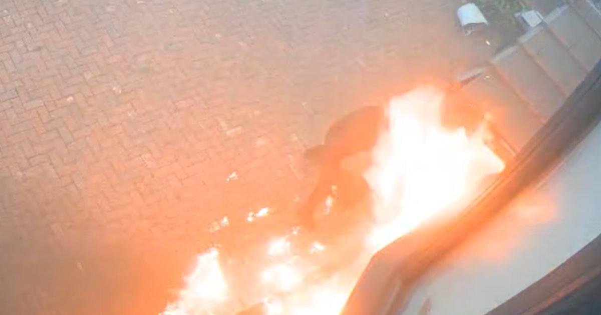 Bolton firebomb on house latest as police make an arrest