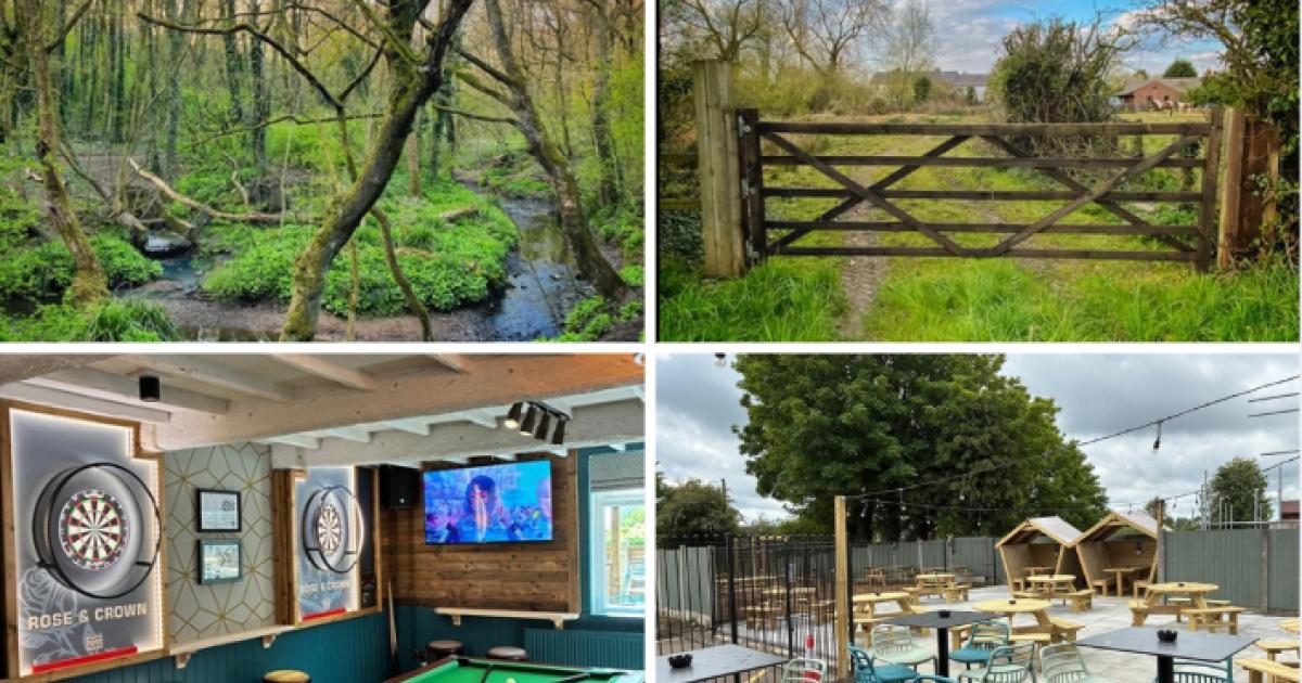 Discover Westhoughton walk and the refurbished Rose and Crown Pub