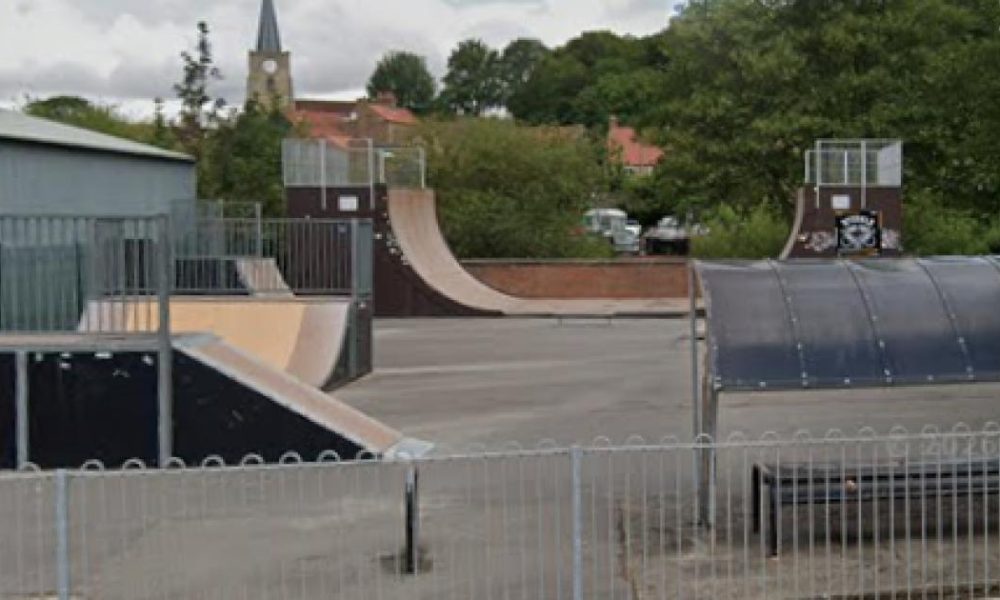 Firefighters rescue child from ramp at Norton skate park