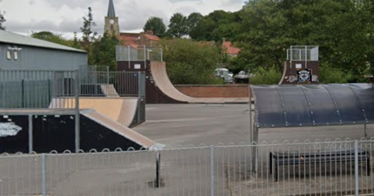 Firefighters rescue child from ramp at Norton skate park