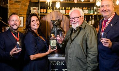 Jonathan Newdick has created a cat that dispenses York Gin