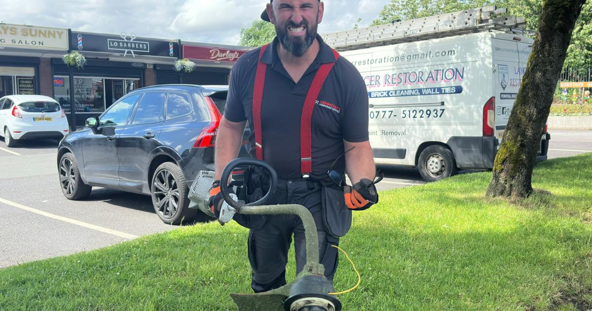 Over Hulton resident steps in as council pauses grass-cutting