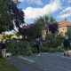 Tree fallen and blocked Main Street, Upper Poppleton, York
