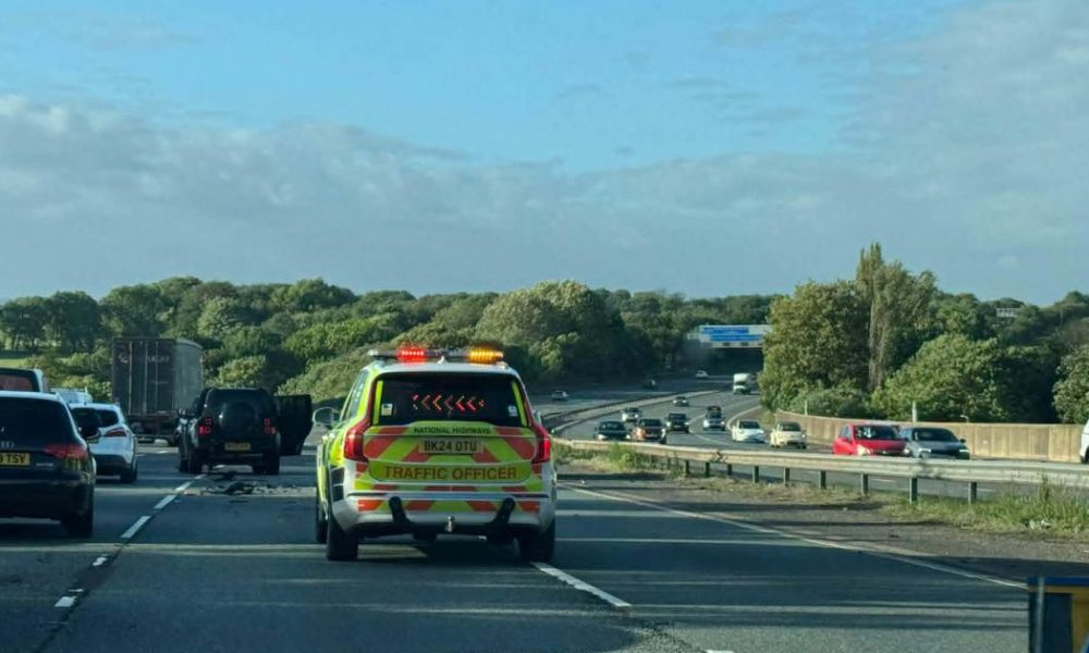 Warning as crash reported on M6 motorway near Preston