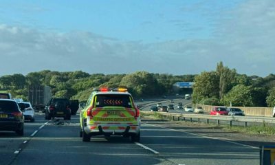 Warning as crash reported on M6 motorway near Preston
