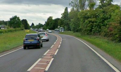 Slow and building traffic on the A64 from York to Flaxton