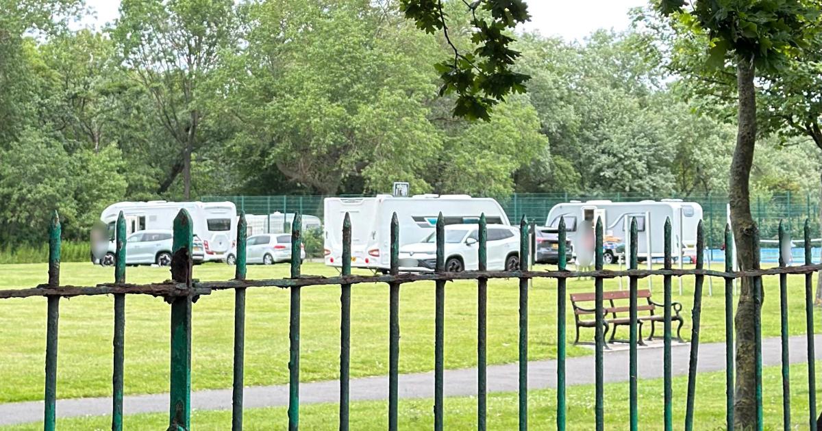Court order to evict travellers from Redcar's Locke Park