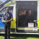 Youngsters try out police method at Atherton Carnival