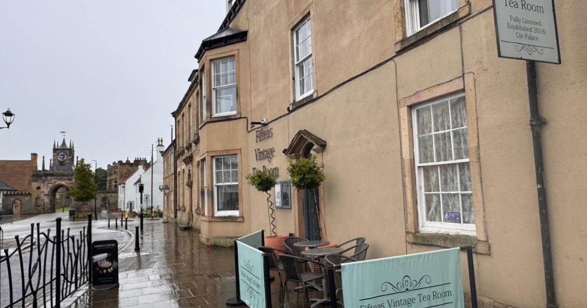 The historic former school on Market Place, Bishop Auckland