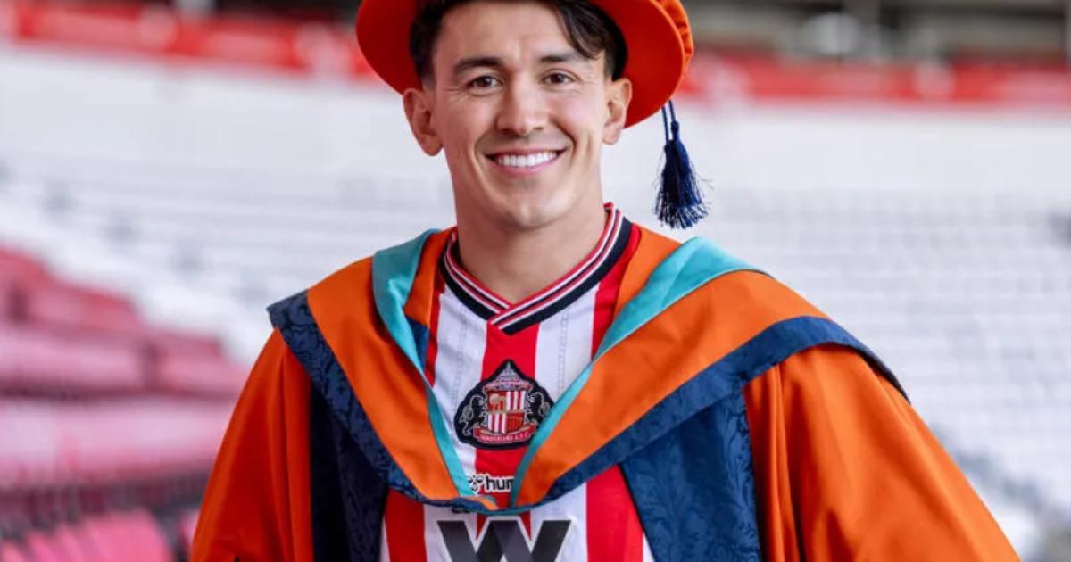 Sunderland AFC’s Luke O’Nien to receive honorary doctorate