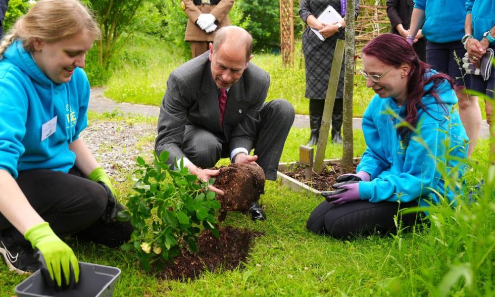 17 pictures as Prince Edward visits Barnard Castle