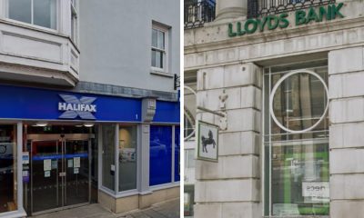 The five North East Lloyds and Halifax branches set to close