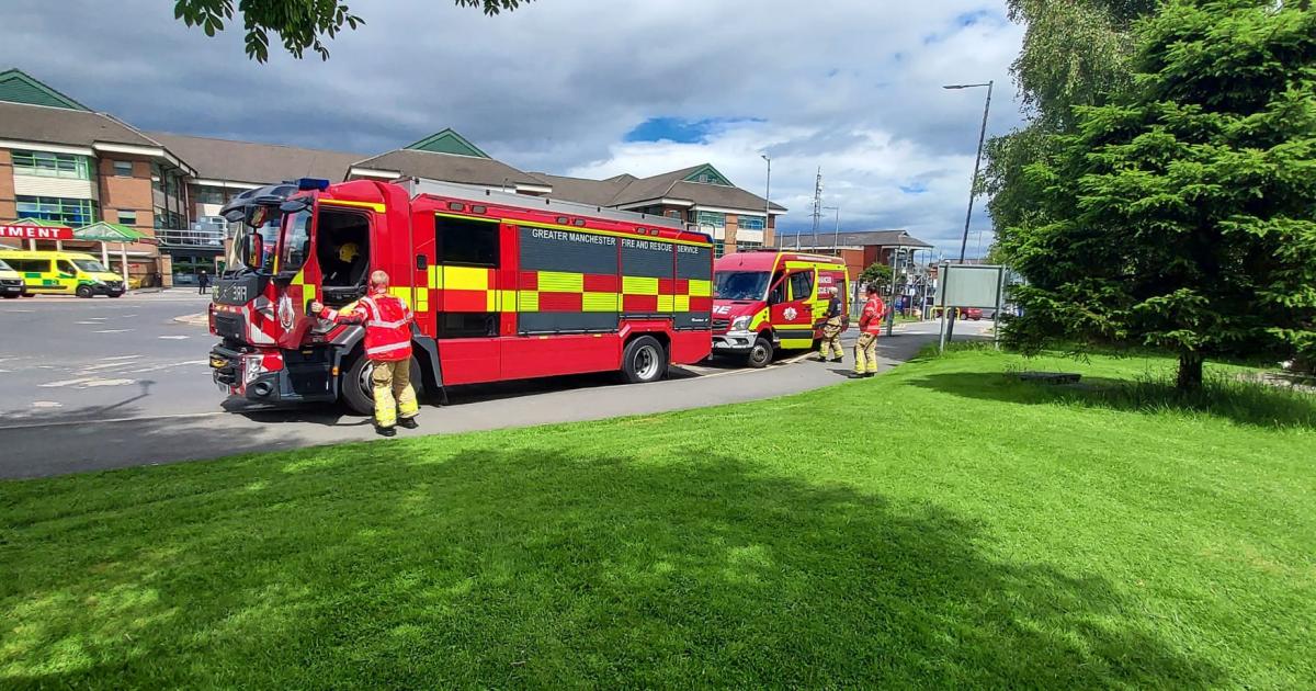 No cause for alarm as fire crews turn up at Royal Bolton Hospital