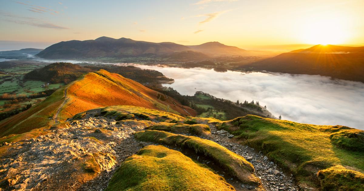 Lake District spot voted among best sunsets in the UK