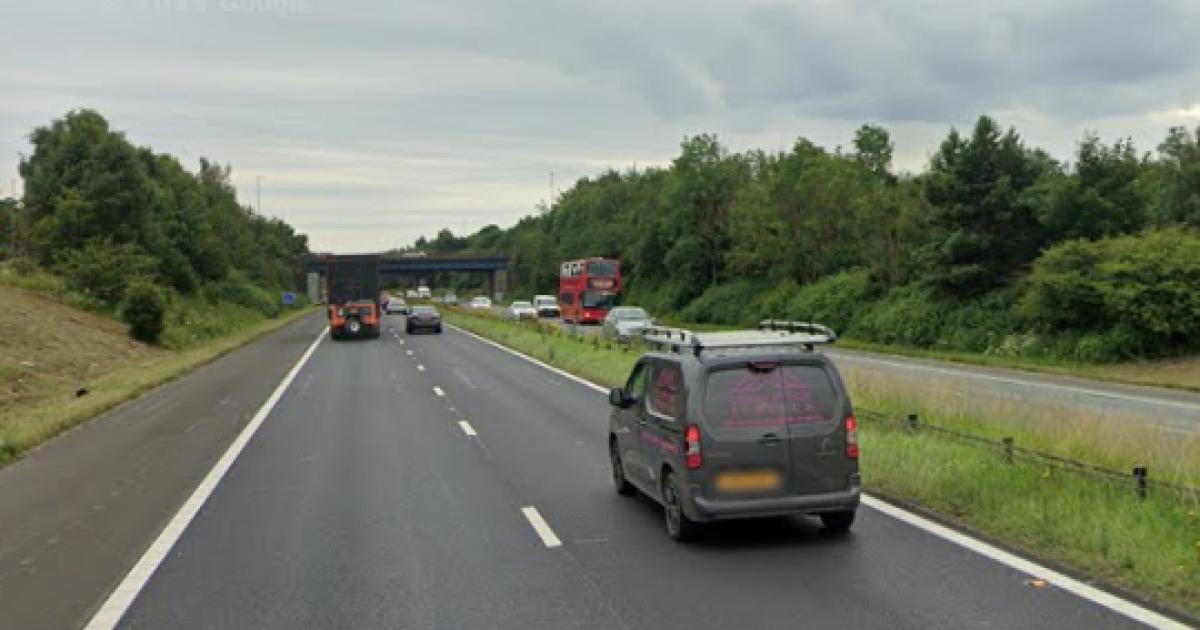 A1(M) LIVE - One lane closed and traffic building after crash on major road