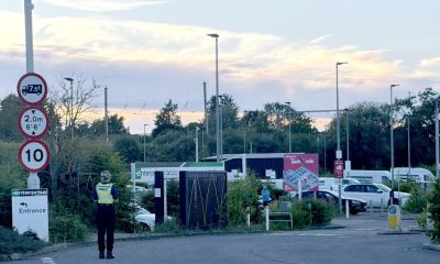 Two East Midlands Railway trains crash in Bedford fields