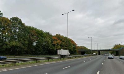 Fire service update after traffic held by M60 crash