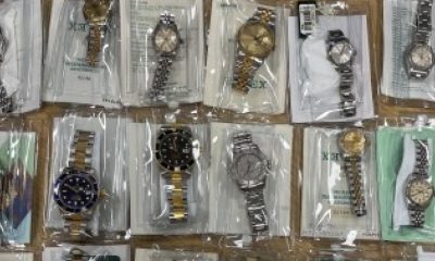 Rolexes, diamonds and cash seized by Cleveland Police unit
