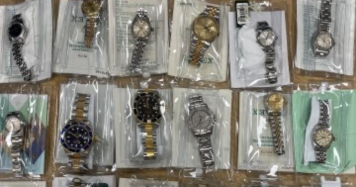 Rolexes, diamonds and cash seized by Cleveland Police unit