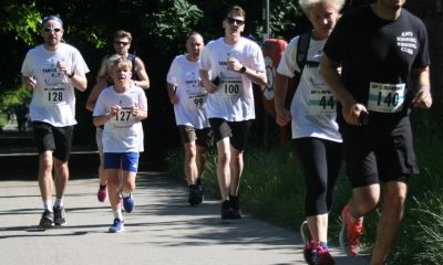Hundreds of runners at R U Taking the P? York fun run
