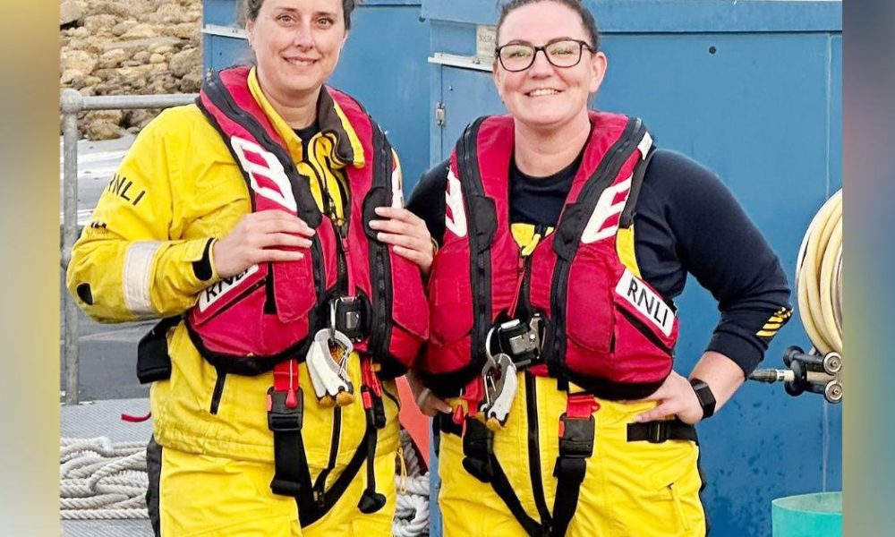 Hartlepool RNLI's Kayley Turner and Laura Wallis qualify