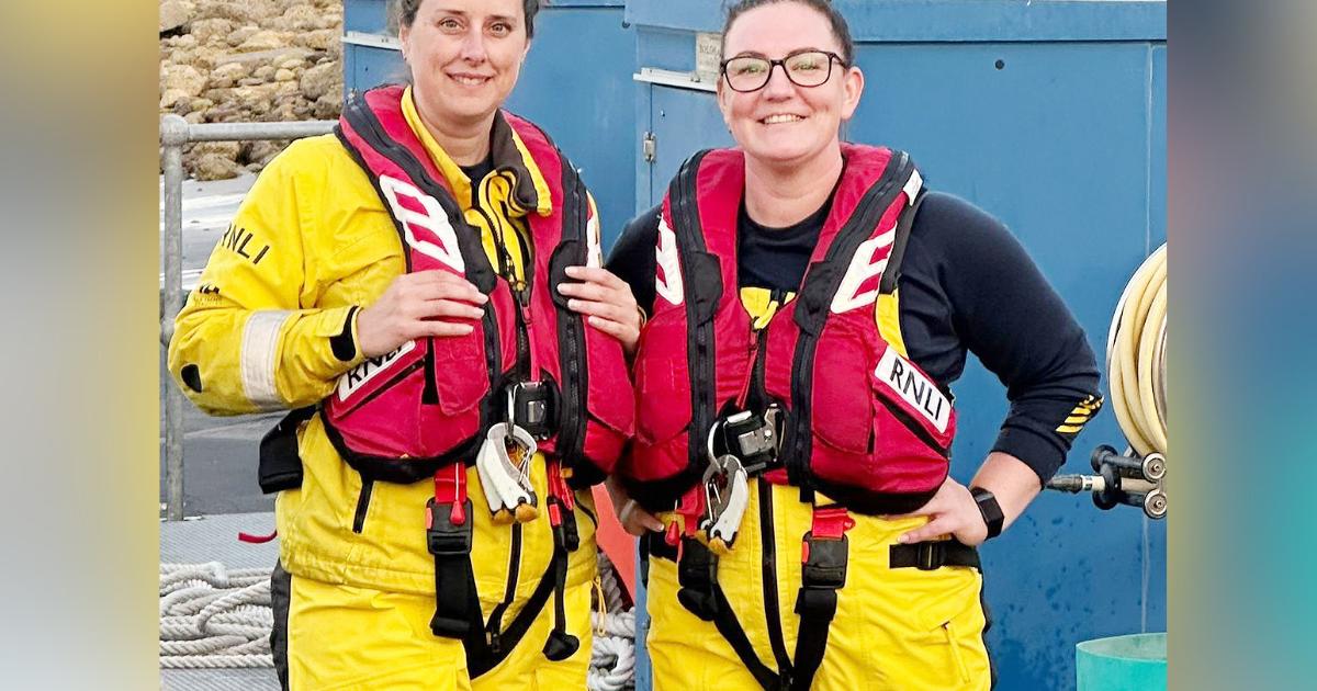 Hartlepool RNLI's Kayley Turner and Laura Wallis qualify