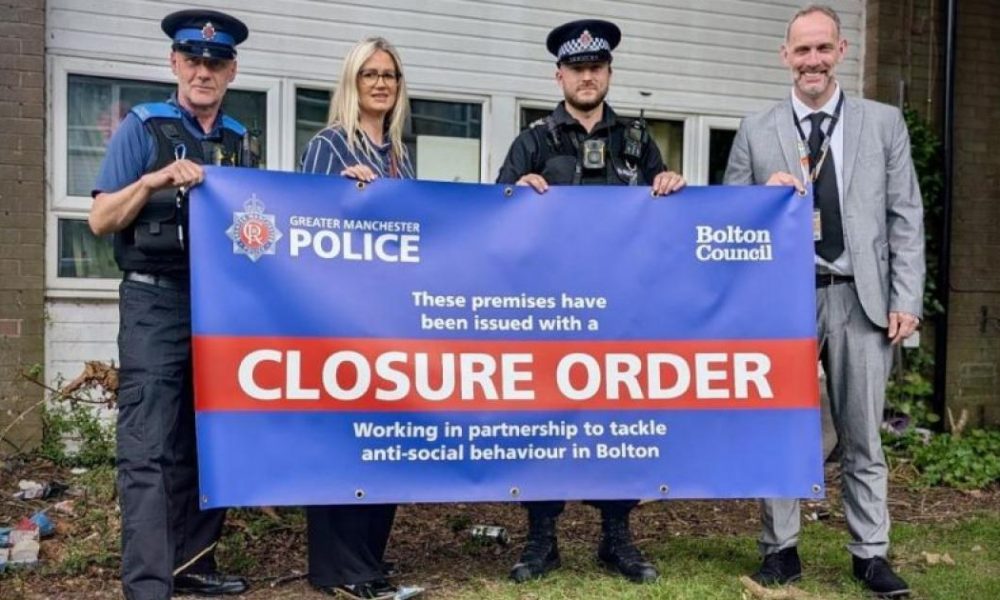 Kempston Gardens, Bolton home closed by court order