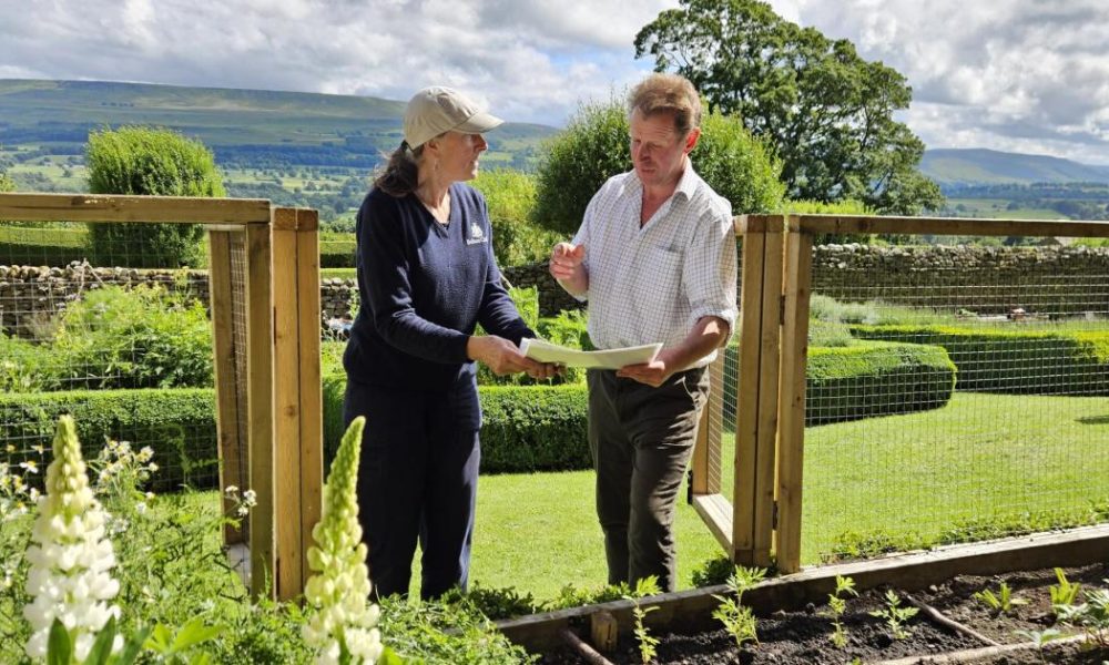 New physic garden at Bolton Castle honours 8th Lord Bolton
