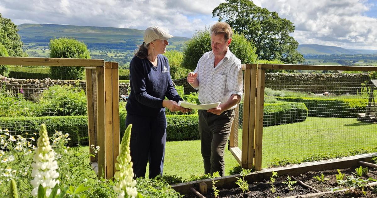 New physic garden at Bolton Castle honours 8th Lord Bolton